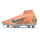 Nike Air Zoom Mercurial Superfly 10 Elite SG-Pro KM Naranja Azul