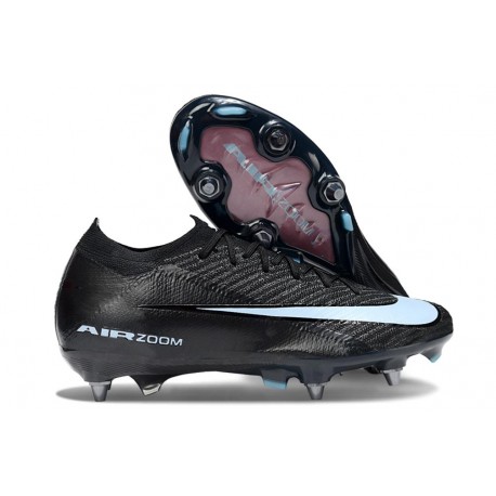 Nike Air Zoom Mercurial Vapor 16 Elite SG Negro Hielo Azul