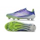 adidas F50 Elite SG Pro Violeta Tone Blanco Limón Lúcido Morado Rush