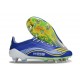 Botines de Futbol adidas F50 Elite SG Pro Azul Amarillo