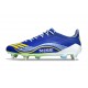 Botines de Futbol adidas F50 Elite SG Pro Azul Amarillo