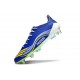 Botines de Futbol adidas F50 Elite SG Pro Azul Amarillo