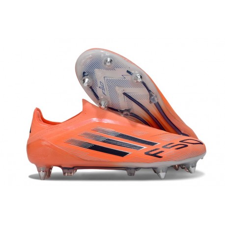 Botines de Futbol adidas F50 Elite SG Pro Naranja Negro