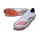 Botines de Futbol adidas F50 Elite SG Pro X MESSI Ftwr Blanco Rojo Lúcido Plateado Met.
