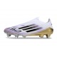 Botines de Futbol adidas F50 Elite SG Pro Blanco Negro Met Dorado