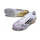 Botines de Futbol adidas F50 Elite SG Pro Blanco Negro Met Dorado