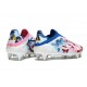 Botines de Futbol adidas F50 Elite SG Pro Blanco Rojo Azul