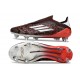 Botas adidas F50 Elite Laceless SG Marrón Blanco Rojo