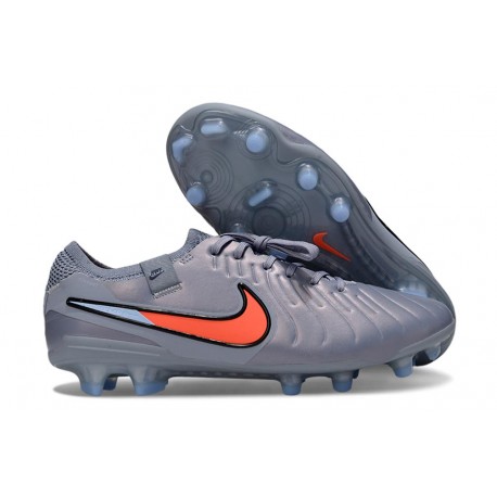 Bota Nike Tiempo Legend X Elite FG Azul Eclipse Negro