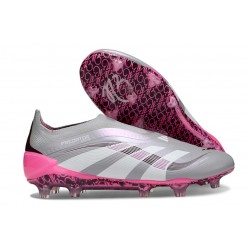 Botas adidas Predator Elite 25 LL FG Gris Rosa Blanco