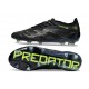 Tacos de Futbol adidas Predator Elite FG Negro Amarillo