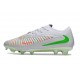 Bota de Futbol Nike Phantom 6 Elite FG X EAFC Blanco Carmesí Vivo
