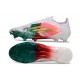 Botas de Fútbol adidas F50 Elite LL FG Blanco Rosa Verde Dorado