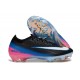 Zapatos Nike Mercurial Vapor XVI Elite FG Negro Blanco Azul Rosa