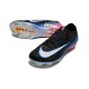 Zapatos Nike Mercurial Vapor XVI Elite FG Negro Blanco Azul Rosa