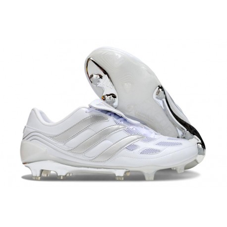 adidas Predator Elite 25 Tongue FG Blanco Plateada