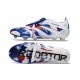 adidas Predator Elite 25 Tongue FG Blanco Azul Rojo