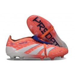 adidas Predator Elite 25 Tongue FG Naranja Blanco