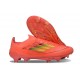 Zapatillas de Fútbol Adidas F50+ FG Rojo Dorado