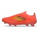 Zapatillas de Fútbol Adidas F50+ FG Rojo Dorado