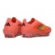 Zapatillas de Fútbol Adidas F50+ FG Rojo Dorado