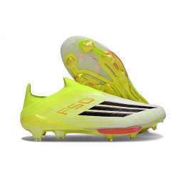 Adidas F50 + Sin Cordones FG Amarillo Negro