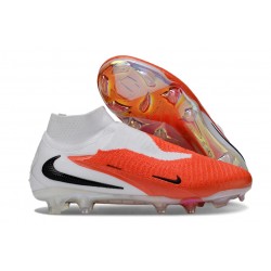 Zapatos Nike Phantom 6 Alto Elite Fg Rojo Blanco