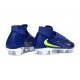 Zapatos Nike Phantom 6 Alto Elite Fg Azul Amarillo
