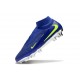 Zapatos Nike Phantom 6 Alto Elite Fg Azul Amarillo