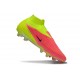 Zapatos Nike Phantom 6 Alto Elite Fg Rosa Amarillo