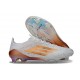 Botas de Fútbol adidas F50 Elite FG Blanco Dorada