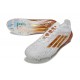 Botas de Fútbol adidas F50 Elite FG Blanco Dorada