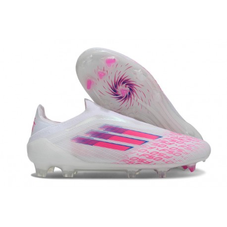 Botas de Fútbol adidas F50 Elite LL FG Blanco Rosa