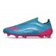 Botas de Fútbol adidas F50 Elite LL FG Azul Rosa