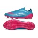 Botas de Fútbol adidas F50 Elite LL FG Azul Rosa