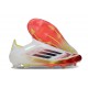 Botas de Fútbol adidas F50 Elite LL FG Blanco Negro Amarillo
