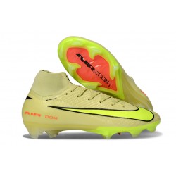 Nike Air Zoom Mercurial Superfly 10 Elite FG Limalight Voltio Hyper Carmesí
