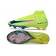 Nike Air Zoom Mercurial Superfly 10 Elite FG Limalight Voltio Azul