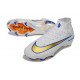 Nike Air Zoom Mercurial Superfly 10 Elite FG Blanco Dorado