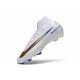 Nike Air Zoom Mercurial Superfly 10 Elite FG Blanco Dorado