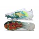 Botas de Fútbol adidas F50 Elite FG Blanco Verde Dorado