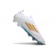 Botas de Fútbol adidas F50 Elite FG Blanco Verde Dorado