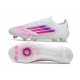 Botas de Fútbol adidas F50 Elite FG Ftwr Blanco Rosa Lúcido Ftwr Blanco