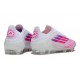 Botas de Fútbol adidas F50 Elite FG Ftwr Blanco Rosa Lúcido Ftwr Blanco