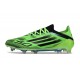 Botas de Fútbol adidas F50 Elite FG Verde Negro