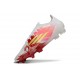 Botas de Fútbol adidas F50 Elite FG Blanco Rojo Dorada