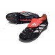 Bota de Fútbol adidas Predator 26 Elite FT FG Negro Blanco Rojo