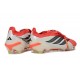 Bota adidas Predator 26 Elite FT FG Rojo Lúcido Negro Ftwr Blanco