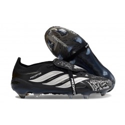 Bota de Fútbol adidas Predator 26 Elite FT FG Negro Plateada