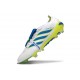 Bota de Fútbol adidas Predator 26 Elite FT FG Blanco Azul Amarillo